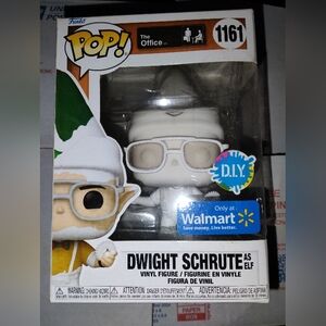 Funko Pop Walmart Exclusive DIY The Office Dwight Schrute As Elf #1161